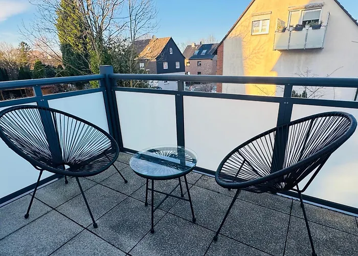 Charmantes Mit Balkon - Kueche - Smarttv 公寓