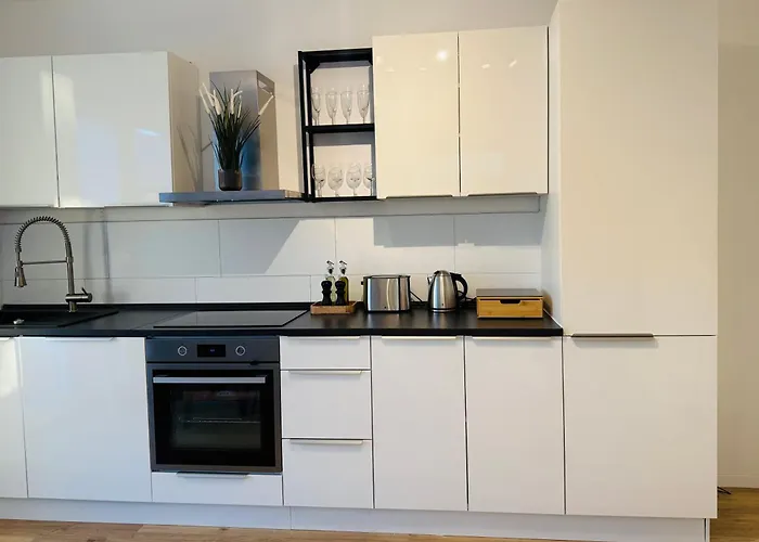 Charmantes Mit Balkon - Kueche - Smarttv 埃森