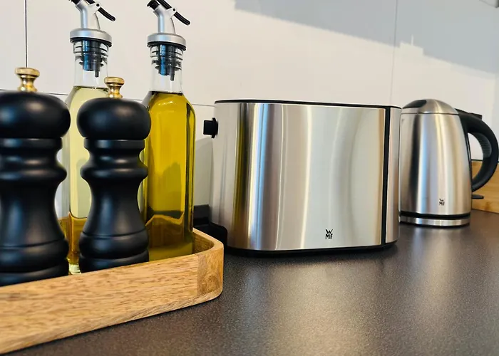 Charmantes Mit Balkon - Kueche - Smarttv Apartament