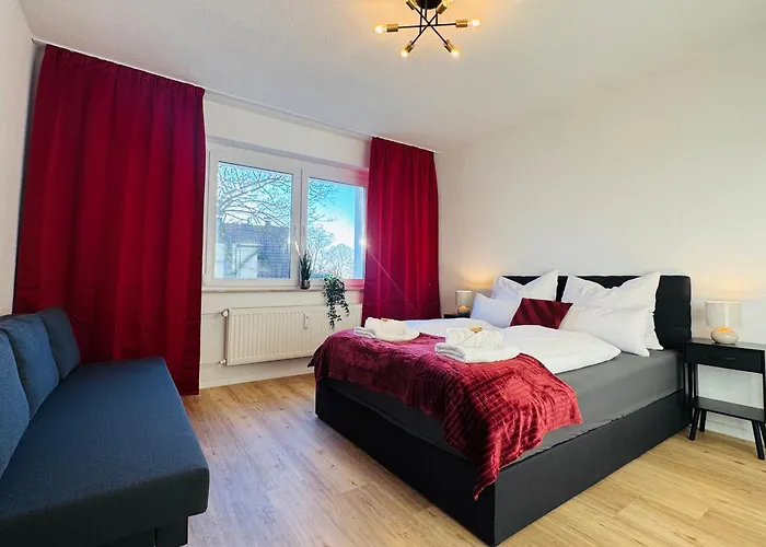 Charmantes Mit Balkon - Kueche - Smarttv 埃森